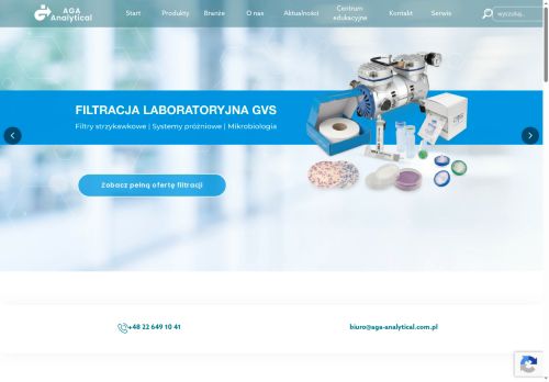 AGA ANALYTICAL  SPÓŁKA Z OGRANICZONĄ ODPOWIEDZIALNOŚCIĄ